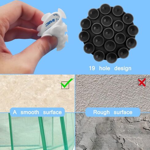 جراب هاتف بالشفط من السيليكون من AFUNTA، 10 قطع متعددة الأغراض غير قابلة للانزلاق ذاتية اللصق وحامل هاتف متوافق مع معظم الهواتف المحمولة in Kuwait