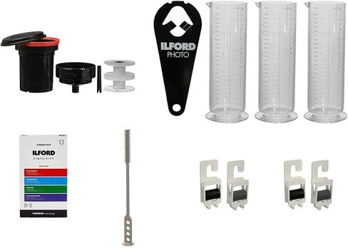 Paterson And Ilford Film Processing Kit with Extra Developing Tanks and Reels Bundle (3 Items) in Saudi Arabia
