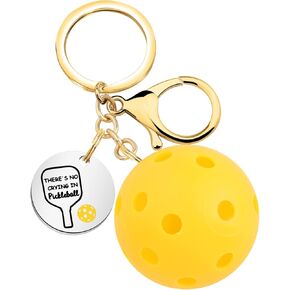Pickleball عاشق هدية Pickleball حقيبة كليب سلسلة المفاتيح Pickleball عاشق سلسلة المفاتيح مع سحر Pickleball in Kuwait