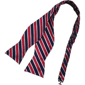 ربطة عنق نسائية من الألياف الدقيقة ذات خطوط عصرية للرجال من دان سميث in Kuwait