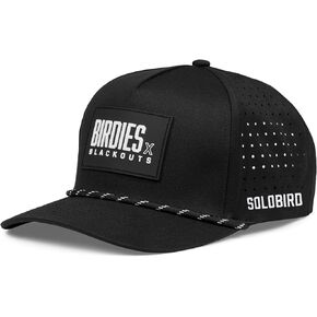 Golf Hat for Men - Golf Snapback - Fun Hat for Golfing - Funny Golf Hat for Men and Women - Birdies and Blackouts