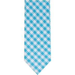 Jacob Alexander Men's Gingham Checkered Pattern Neck Tie - Slim