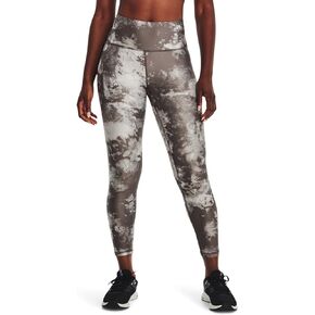 Under Armour - Womens Hg Armour PRT 7/8 Leg Ns Capri, Color Fresh Clay/Pewter/Black (176), Size: Medium