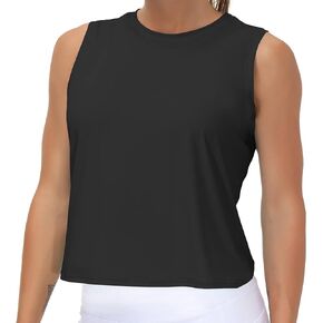 THE GYM PEOPLE Women's Workout Tops in Ice Silk Quick Dry Sleeveless