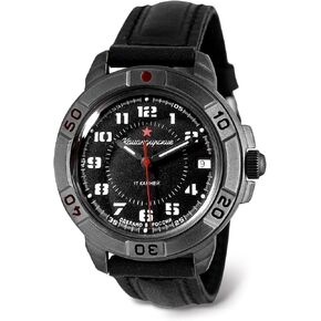 VOSTOK | Komandirskie Red Star Army Commander Russian Military Mechanical Wrist Watch | Fashion | Business | Casual Men’s Watches | Series 186