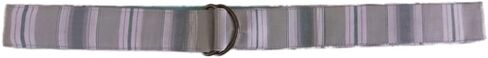 Cotton woven Stripe waist Belt Double D ring multicolored girl teen women Belt soft vintage designer in Saudi Arabia