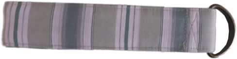 Cotton woven Stripe waist Belt Double D ring multicolored girl teen women Belt soft vintage designer in Saudi Arabia