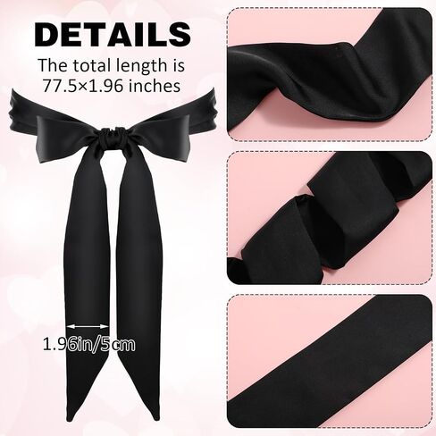 Bow Belt For Dress Bridal Sash Belt Ladies Tie Belts Bow Belt Special Occasion Dress Sash Wedding Sash Bow Belts Women Dress Belt For Party Long Sash Bridal Waist Belts For Occasion Dress Bridal Sash in Saudi Arabia