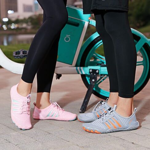 Quick-Dry Water Sports Barefoot Shoes for Swim Beach Pool Surf Yoga for Women Men - Outdoor Surf Yoga Exercise - (Water Shoe-Grey Dori) in Saudi Arabia