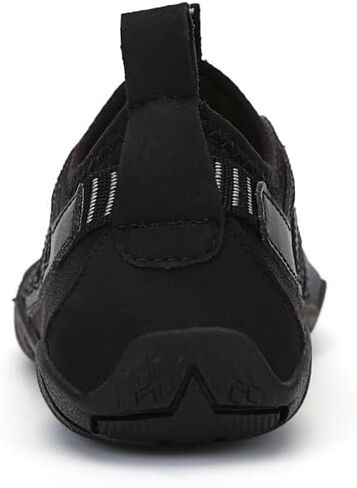 Quick-Dry Water Sports Barefoot Shoes for Swim Beach Pool Surf Yoga for Women Men - Outdoor Surf Yoga Exercise - (Water Shoe-Light Dark Black) in Saudi Arabia