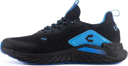 Charly Men's Vigorate Athletic Shoe (13, Black/Blue) in Kuwait