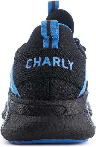 Charly Men's Vigorate Athletic Shoe (13, Black/Blue) in Kuwait