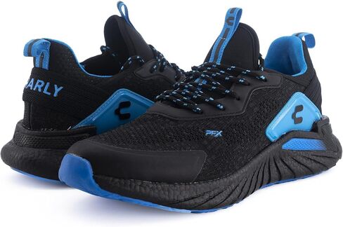 Charly Men's Vigorate Athletic Shoe (13, Black/Blue) in Kuwait