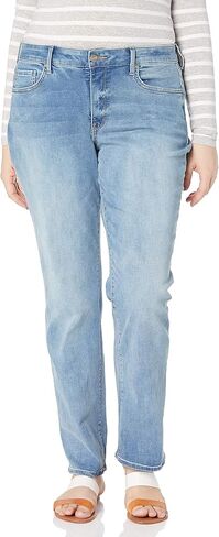 NYDJ Women's Plus Size Marilyn Straight Leg Jeans in Kuwait