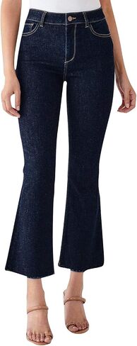 DL1961 Women's Bridget Boot High Rise Instasculpt Crop in Saudi Arabia