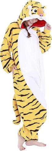 زي تنكري للهالوين بتصميم نمر كيجورومي، لون اصفر in Kuwait