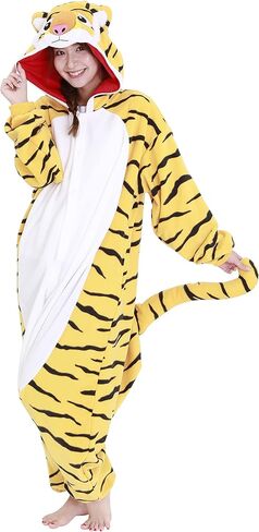 زي تنكري للهالوين بتصميم نمر كيجورومي، لون اصفر in Kuwait