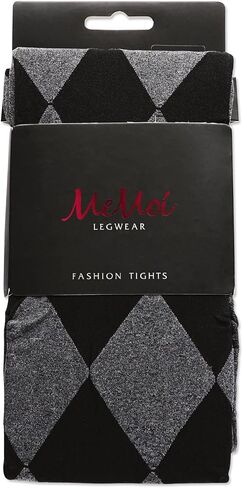 MeMoi Diamond Contrast Opaque Tights in Saudi Arabia