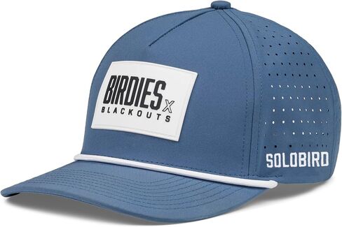 Golf Hat for Men - Golf Snapback - Fun Hat for Golfing - Funny Golf Hat for Men and Women - Birdies and Blackouts in Saudi Arabia