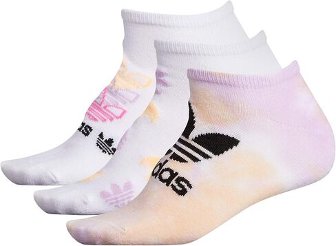 adidas Originals Women's Originals Color Wash 3-Pack No Show in Saudi Arabia