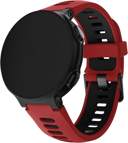 أحزمة ساعة من السيليكون، حزام ساعة مقاوم للماء لـ Garmin Forerunner 735 735Xt 220 230 235 620 630 Approach S20 S5 S6 ساعة ذكية بديلة من الفولاذ المقاوم للصدأ حزام ساعة رياضية in Saudi Arabia