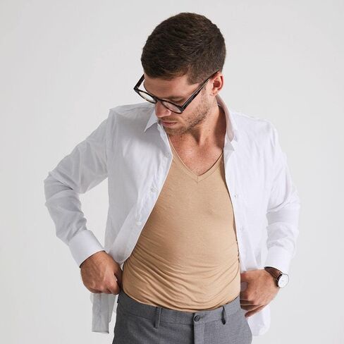 Insider - قميص داخلي للحماية - قميص داخلي رجالي مقاوم للرائحة والعرق، قمصان داخلية بدون أكمام للرجال، قمصان داخلية للرجال in Kuwait