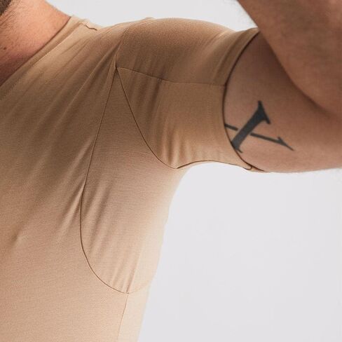 Insider - قميص داخلي للحماية - قميص داخلي رجالي مقاوم للرائحة والعرق، قمصان داخلية بدون أكمام للرجال، قمصان داخلية للرجال in Kuwait