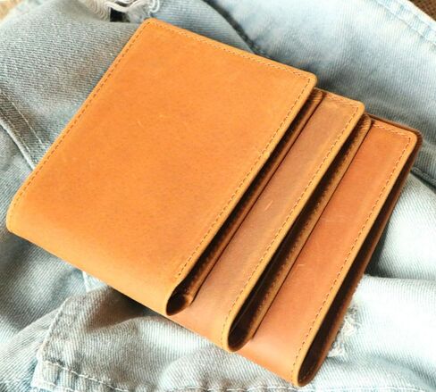 محافظ للرجال - محفظة جلدية منقوشة مع قول الحب، لأولادنا محفظة هدية لعيد الميلاد التخرج العام الجديد in Kuwait