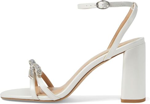 Jewel Badgley Mischka Hillary Block Heel Sandal with Rhinestone Bow in Saudi Arabia