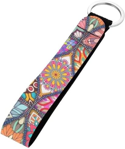 Jeiento Wristlet Lanyard Key Chain Holder for Women, Key Chains with Metal Ring for Car Keys, Backpacks, Gym Daypacks in Saudi Arabia