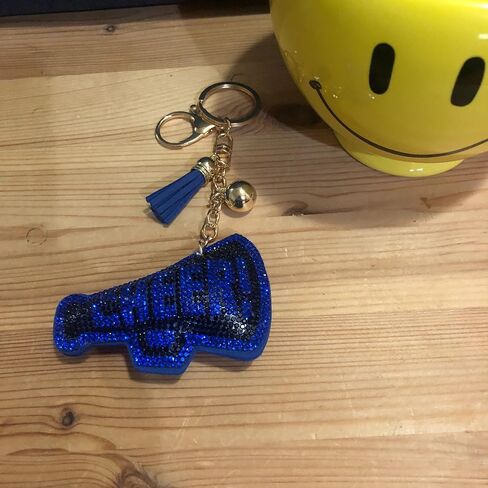 Popfizzy Rhinestone Keychain Accessories for Women, Bling Keychain, Car Keys Keychain Charms, Cute Purse Charms for Handbags in Saudi Arabia