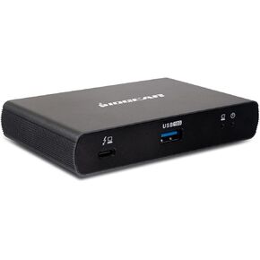 IOGEAR Quantum Thunderbolt 4 Mini Dock, Single 8K / Dual 4K Display, Up to 3 USB-C or Thunderbolt 4 Devices, 40 Gbps (Win 10, 11 / Mac M2 Pro M3 Pro) GTD4MHTAA