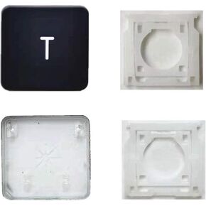 Replacement Individual AP08 Type T Key Cap and Hinges are Applicable for MacBook Pro Model A1425 A1502 A1398 for MacBook Air Model A1369/A1466 A1370/A1465 Keyboard to Replace The T Key Cap and Hinge