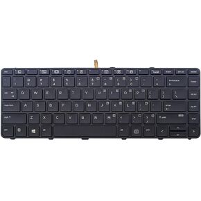 US Replacement Keyboard for HP Probook 430 G3/430 G4/440 G3/440 G4/445 G3/640 G2/645 G2 Laptop (Backlit)