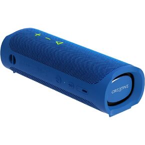 Creative MUVO Go Portable Waterproof Bluetooth 5.3 Speaker with Up to 18 Hours of Battery Life, IPX7 Waterproof, and Powerful Bass Performance, Wireless Stereo Link (Black)…