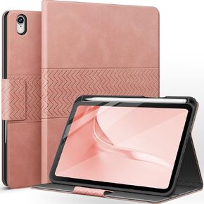 auaua Case for iPad Mini 6 2021 (6th Generation 8.3 inch) with Pencil Holder, Auto Sleep/Wake, PU Leather, Stand Folio Cover (Green)