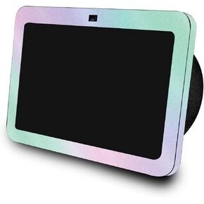 Glossy Glitter Skin Compatible with Amazon Echo Show 8 (3rd Gen, 2023) - Cotton Candy - Premium 3M Vinyl Protective Wrap Decal Cover - Easy to Apply | Crafted in The USA by MightySkins