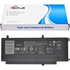 D2VF9 Laptop Battery for Dell Inspiron 15 7547 7548 Vostro 14 5459 14-5459D-1308S 14-5459D-1328S 14-5459D-1408S 14-5459D-1528G 14-5459D-1528S Series 0PXR51 PXR51 0YGR2V YGR2V 4P8PH G05H0 11.1V 43Wh