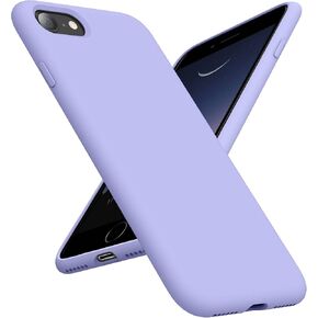 OTOFLY iPhone SE Case,iPhone 8 Case,Ultra Slim Fit Phone Cases Liquid Silicone Cover with Full Body Soft Bumper Protection Anti-Scratch Shockproof Case Compatible with iPhone SE/8/7 4.7" (Baby Blue)