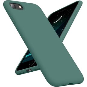 OTOFLY iPhone SE Case,iPhone 8 Case,Ultra Slim Fit Phone Cases Liquid Silicone Cover with Full Body Soft Bumper Protection Anti-Scratch Shockproof Case Compatible with iPhone SE/8/7 4.7" (Baby Blue) in Kuwait