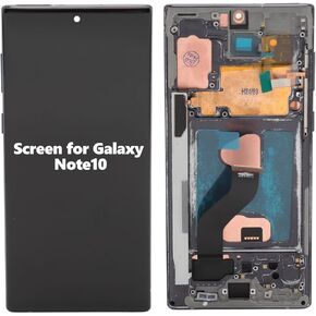 Display for Samsung Galaxy Note 10, LCD Screen Replacement for Samsung Note 10 N970F N970U N9700, Display Screen Touch Digitizer Assembly with Frame, 6.3 Inch