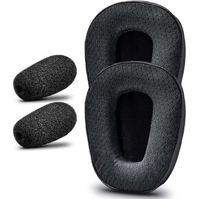 Ear Pads Compatible with B450-XT B550-XT Headset I with Microphone Foam (Hybrid Mesh)