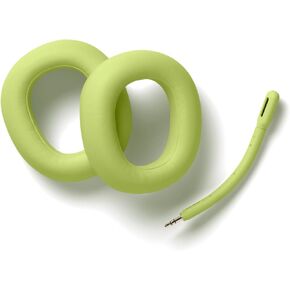 Zotech Ear Pads and Boom Mic for Logitech G735 Aurora Collection Gaming Headset (Green)