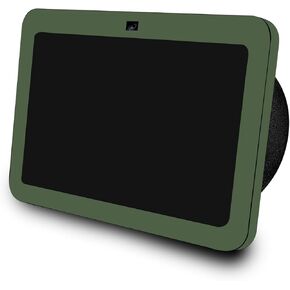 Skin Compatible with Amazon Echo Show 8 (3rd Gen, 2023) - Solid Olive - Premium 3M Vinyl Protective Wrap Decal Cover - Easy to Apply | Crafted in The USA by MightySkins