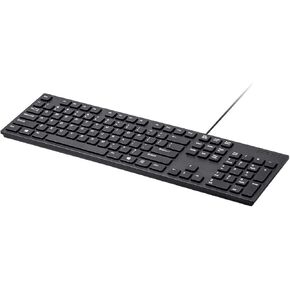 Monoprice Select Style USB Tile Keyboard - USB Type-A Wired, Black