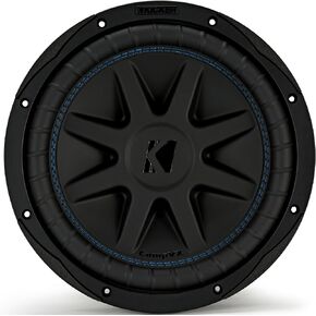 KICKER CompVX 10"(25cm) Subwoofer, 50CVX104, DVC 4-ohm, 600 Watts RMS, 1,200 Watts Peak, Forced-Air Cooling, Increased Power Handling, Car, Truck, SUV, UTV