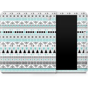 Tablet Skin Compatible with Kobo Libra 2 (2023) - Turquoise Tribal - Premium 3M Vinyl Protective Wrap Decal Cover - Easy to Apply | Crafted in The USA by MightySkins