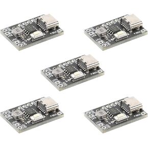 5Pcs Type-C USB 5V 2A Boost Converter 2A 5V Charge Discharge Power Module Lithium Battery Boost Charging Power Module
