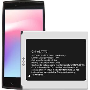 WUHAO ChinoBATT01 Battery [Upgraded] for Assurance Wireless/Sprint UniMax UMX U683CL U693CL Replacement Battery 2000mAh