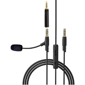 Versatile_Detachable_FlexBoomPro_Mic : Versatile Detachable FlexBoomPro VOIP Headset/Headphone Microphone for Communications + Tiny Versatile 2.5mm Male to 3.5mm Female Adapter.